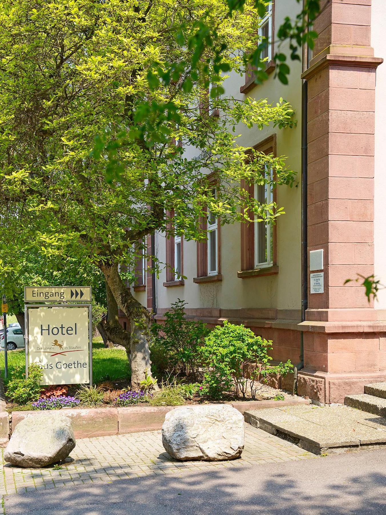 Gaestehaus Goethe Staufen im Breisgau Bagian luar foto